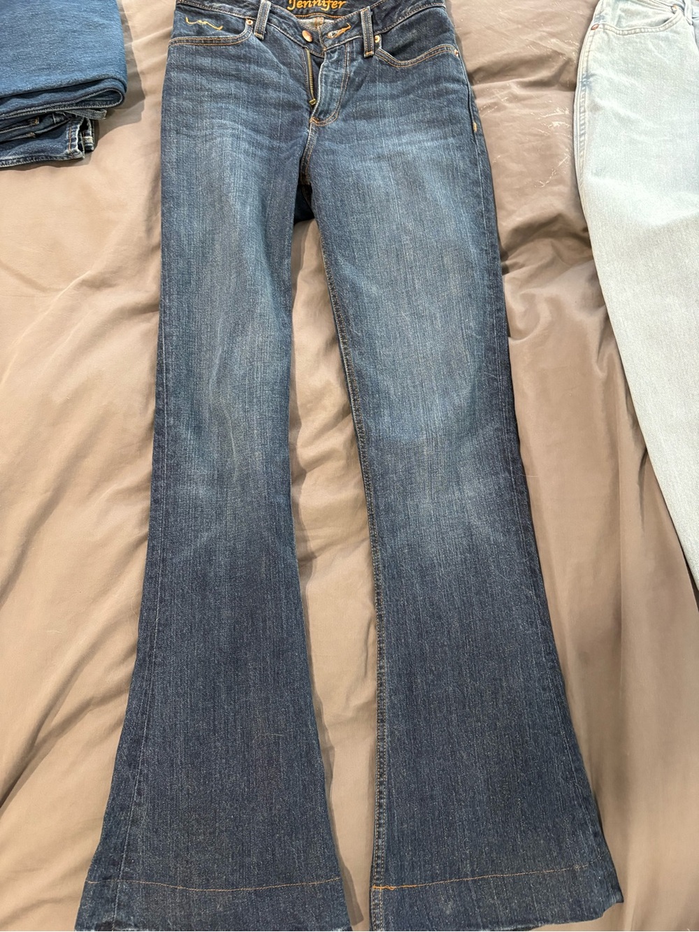Kimes Ranch Jennifer  High-Rise Flared Women's Jeans — medium wash